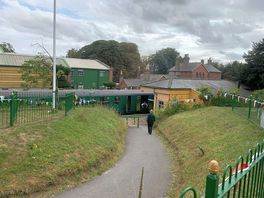 Site access to ropley station and the watercress line