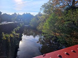 View of nearby station river