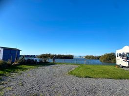 Blue skies over the lake