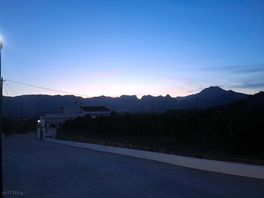 Mountains in front