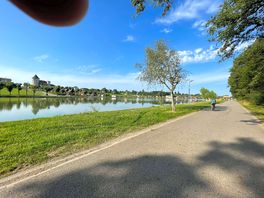 Campingpark mit see