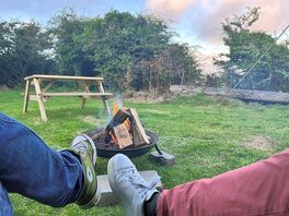 Fire pits available for those hot summer nights