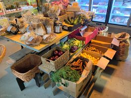 Fully stocked farm shop