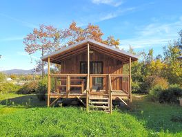 Cabin on stilts