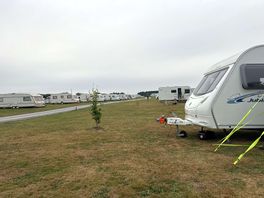View from our caravan