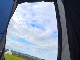 Amazing views from the tent