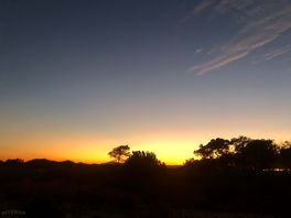 Sunset on the island