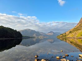 From the lakeside