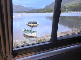 Relaxing views across the loch.