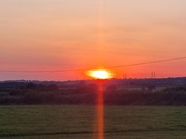 You can see sunsent