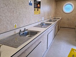 Washing area