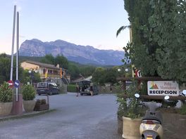 Entrance to campsite.