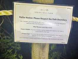 Helpful signage