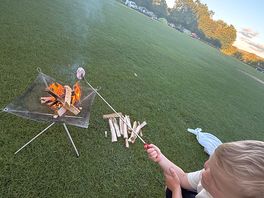 No camping without marshmallows.