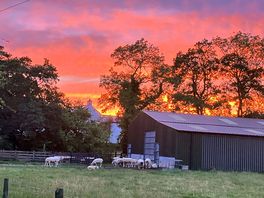 Sunset over caldbeck