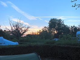 Nice sunset from our pitch!