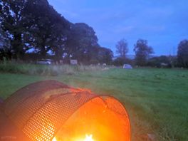 Nice little fire pit area