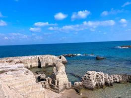The beach
