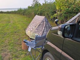 Great views from porlock weir campsite