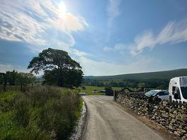 Road to toilet block