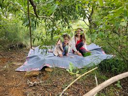 Dens made by kids at our site