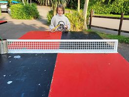 Loved table tennis at 7.30am!