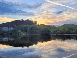 Lakeside sunset