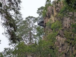 Stanley ghyll waterfall viewing platform,