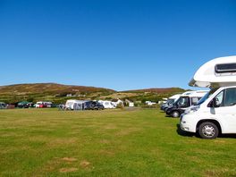Flat ground for motorhomes