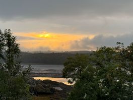 View from campsite