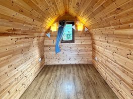 The pod much better than a tent!