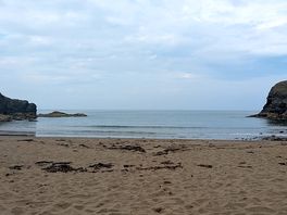 A cove we walked to.