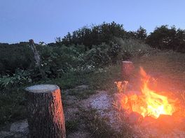 Evening fire