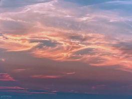 Pinkie skies overhead