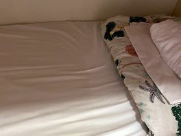 Bed was like this
