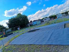 Play park being upgraded but unfortunately out of use during our whole stay :