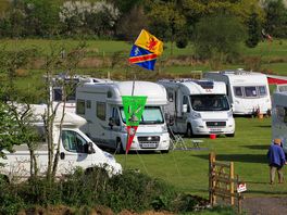Pitches near the golf course