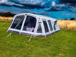 As you can see its a huge tent not many places have pitches large enough for these big tents
