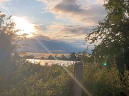 Sunset on the campsite