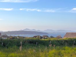 The view over to snowdonia