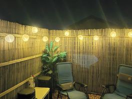 Relaxing privacy garden