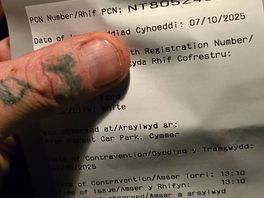 Parking fine for camping. was in the van at the time. no one bothered to at least let me know :