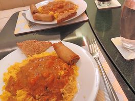 Friday nite tea cooked in our tourer