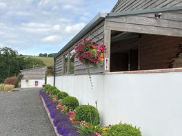 Toilet and shower building