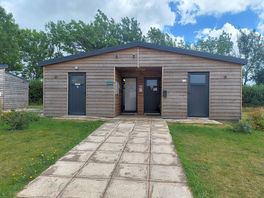 Modern facilities at campsite