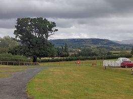 View from motorhome