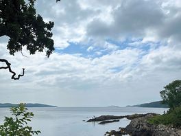 After crossing a rural road, this awaits!