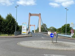Bridge to camp site