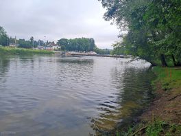 View looking upto the weir