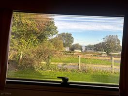 View from the caravan window